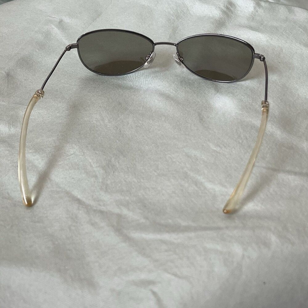 Jean Paul Gaultier JPG 58-0076 Sunglasses Silver Wire Frames Oval Lens UV - Picture 3 of 14